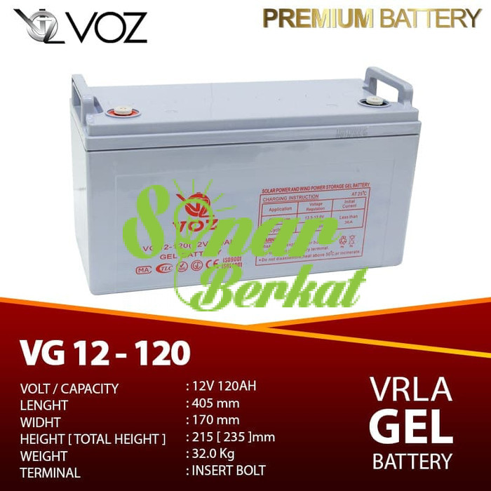 Battery GEL 12V 120Ah