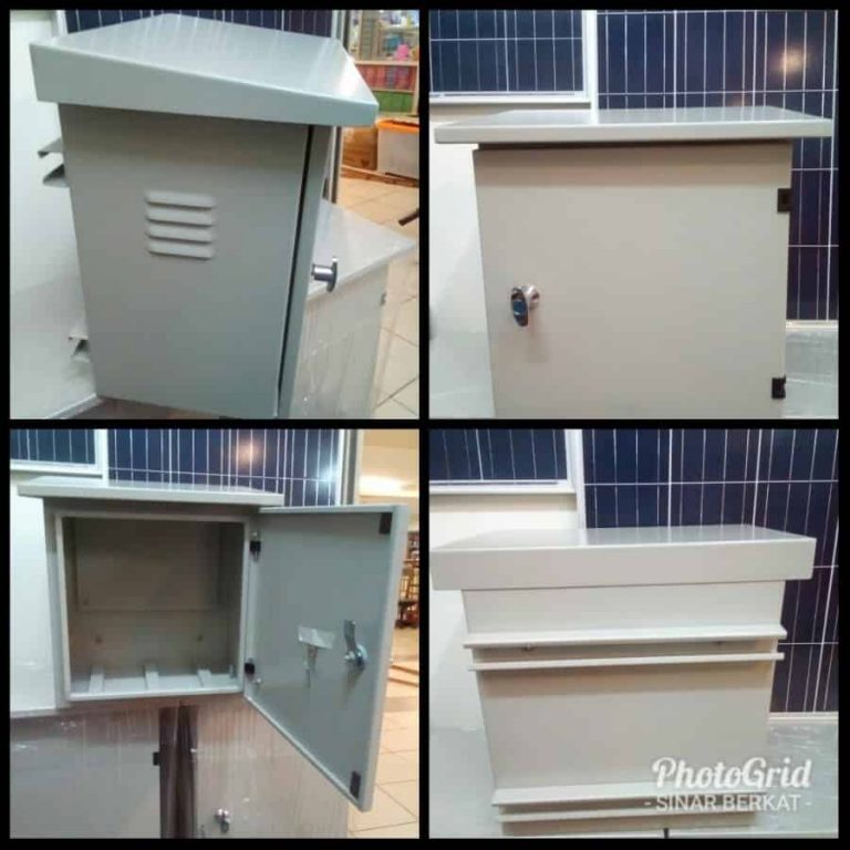 Jual box battery PJU Single battery