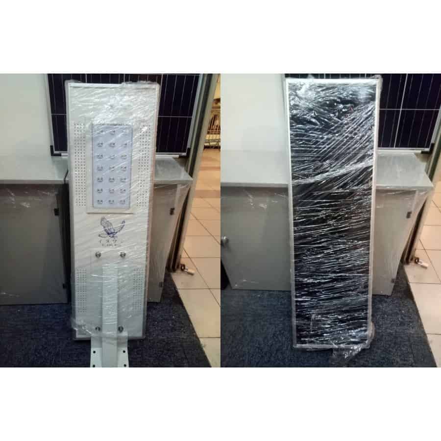 harga lampu jalan solar panel all in one 20 watt