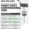 Paket Lampu PJU Solar Cell Konvensional 30 Watt Paket Lampu PJU Solar Cell Konvensional 30 Watt