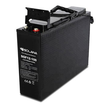 Solana 100Ah Front Terminal Battery