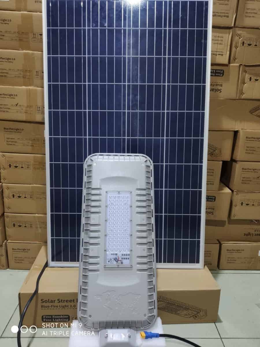 jual lampu pju two in one 60 watt blue fire