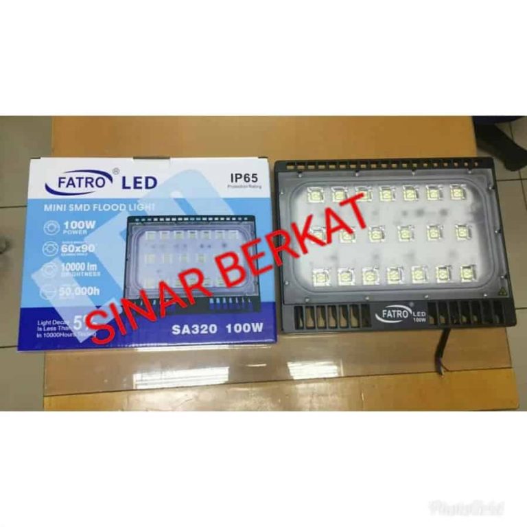 lampu sorot led 100 watt