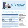 Paket PLTS 200Wp SHS Mini 600-1000 Watt1