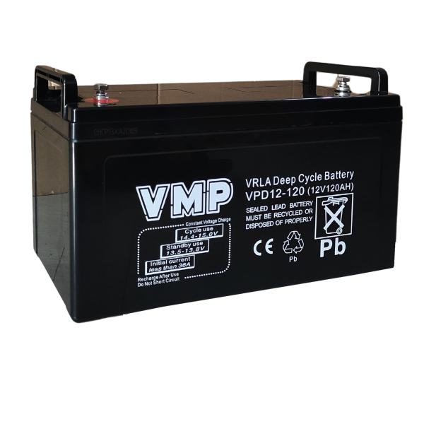 VPD12-120_T16 Baterai VMP / AKI VMP 120Ah 12V T16